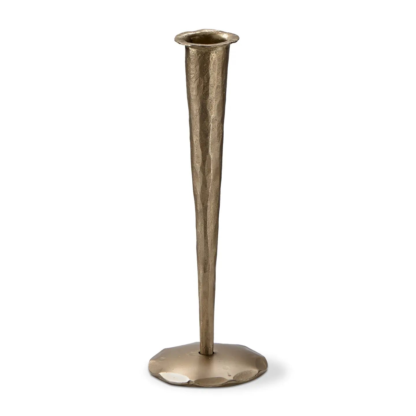 Antique Brass Forged Candle Holders