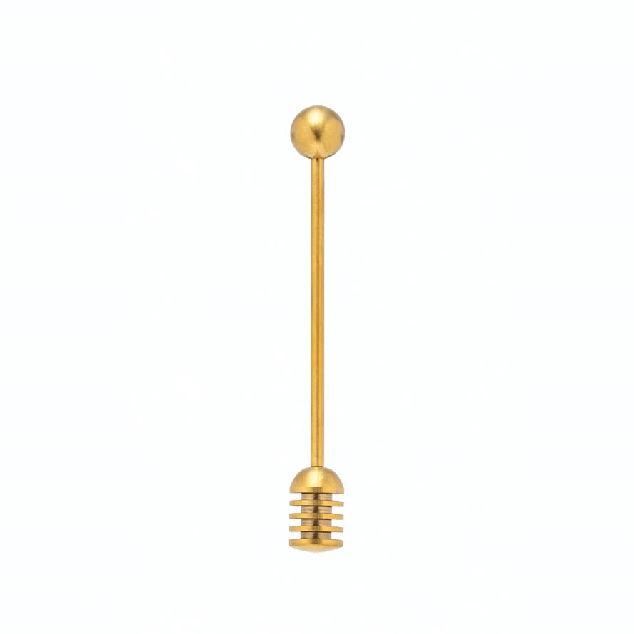 BRASS HONEY DIPPER