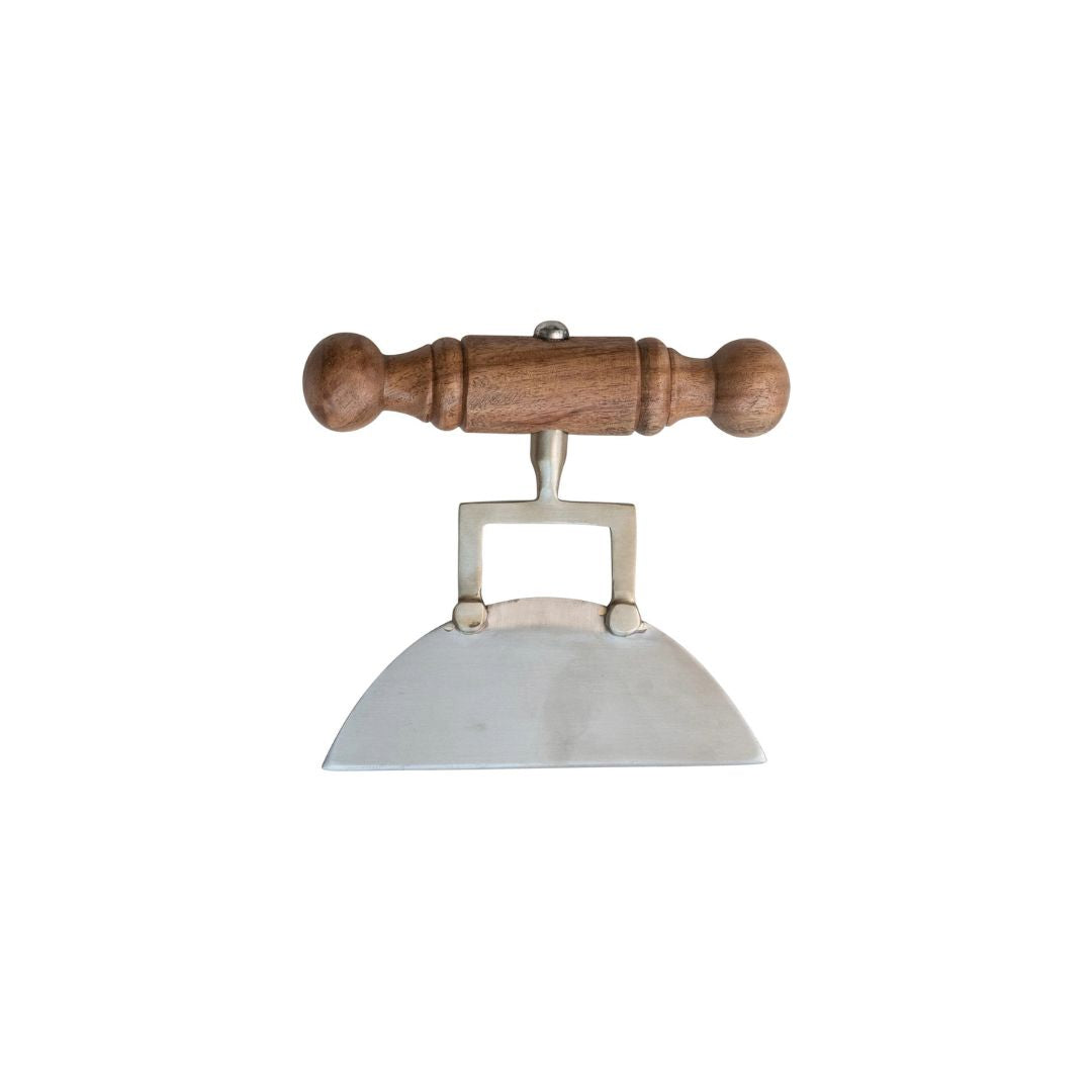 Cheese Knife with Wood Handle