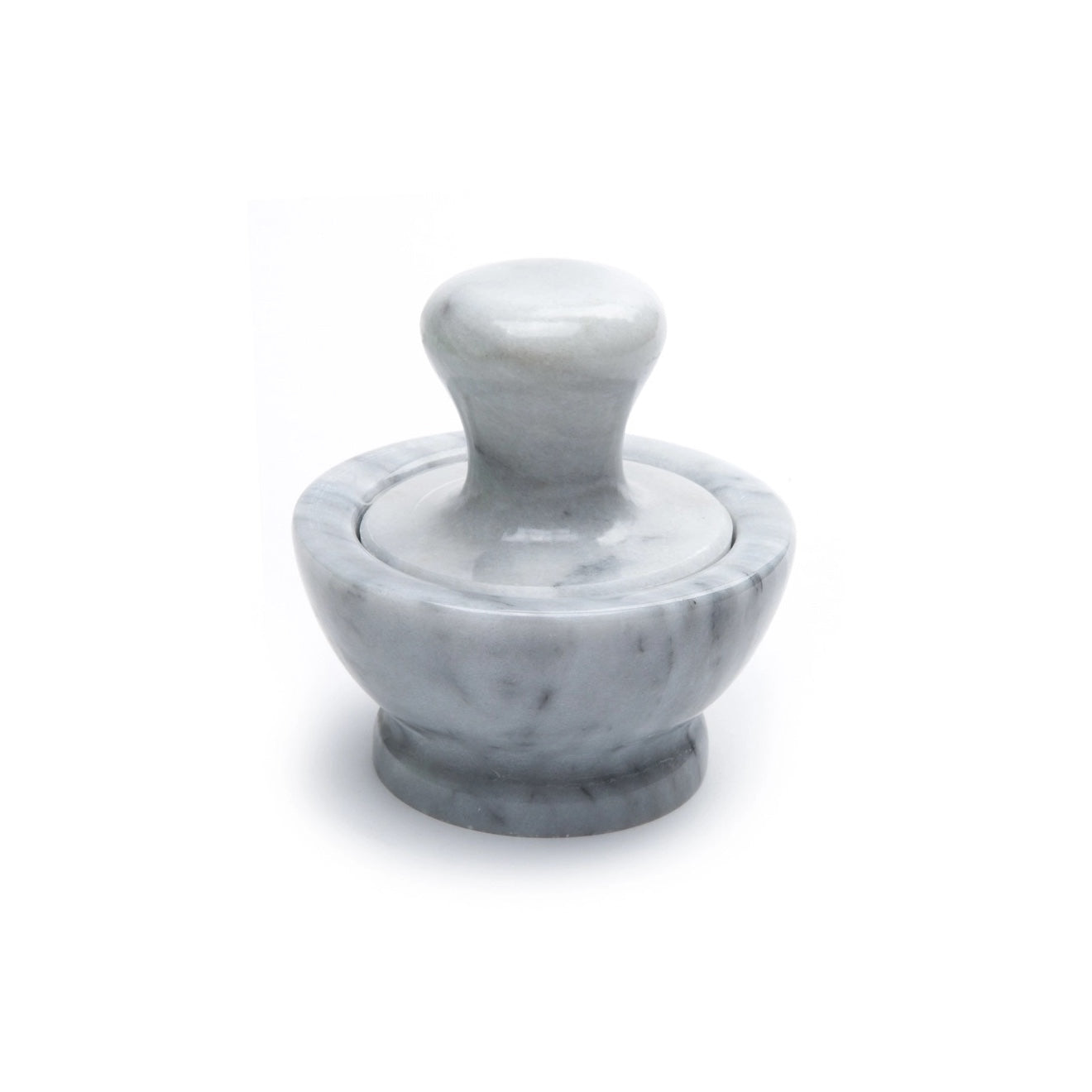 MARBLE MORTAR AND PESTLE