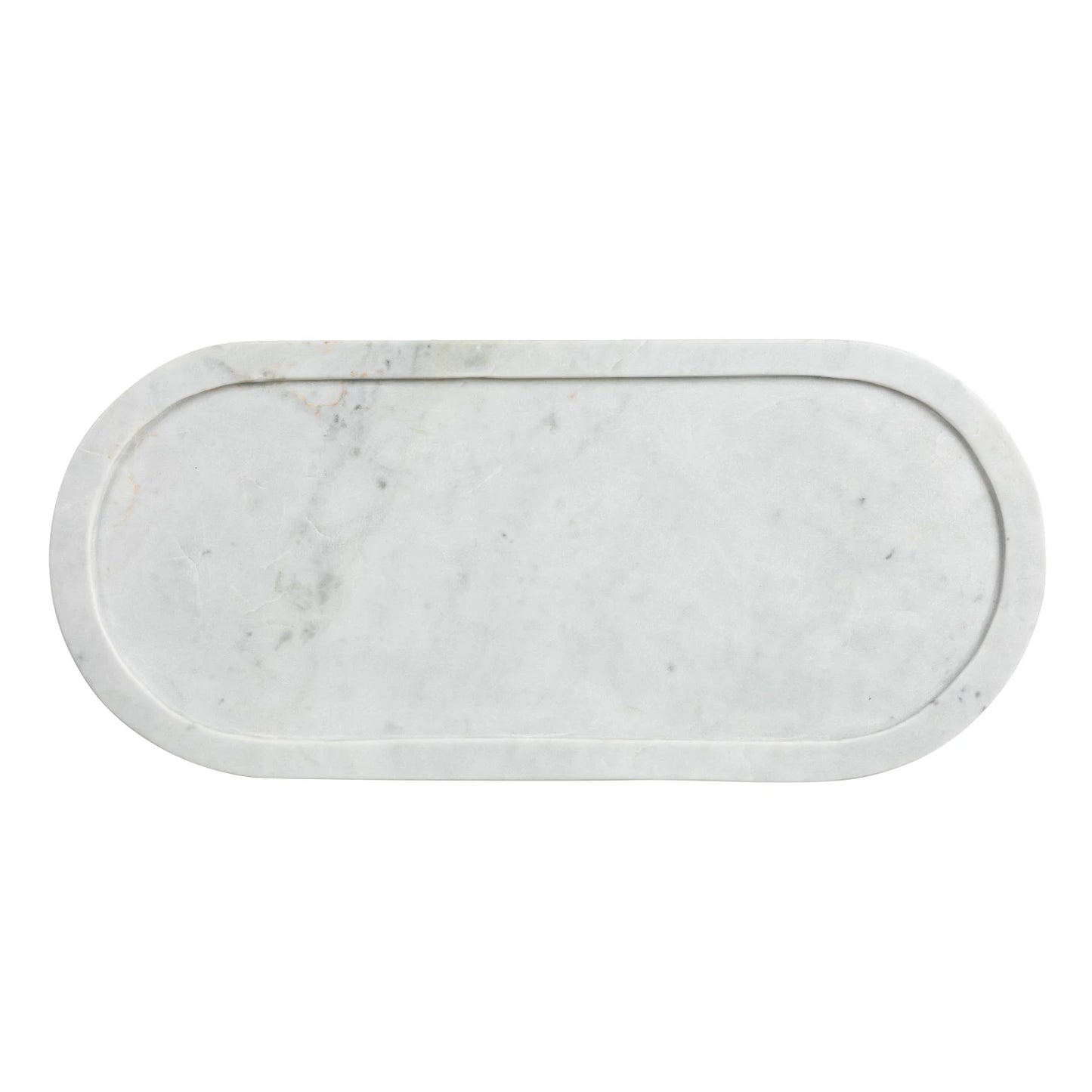 ROUNDED MARBLE TRAY