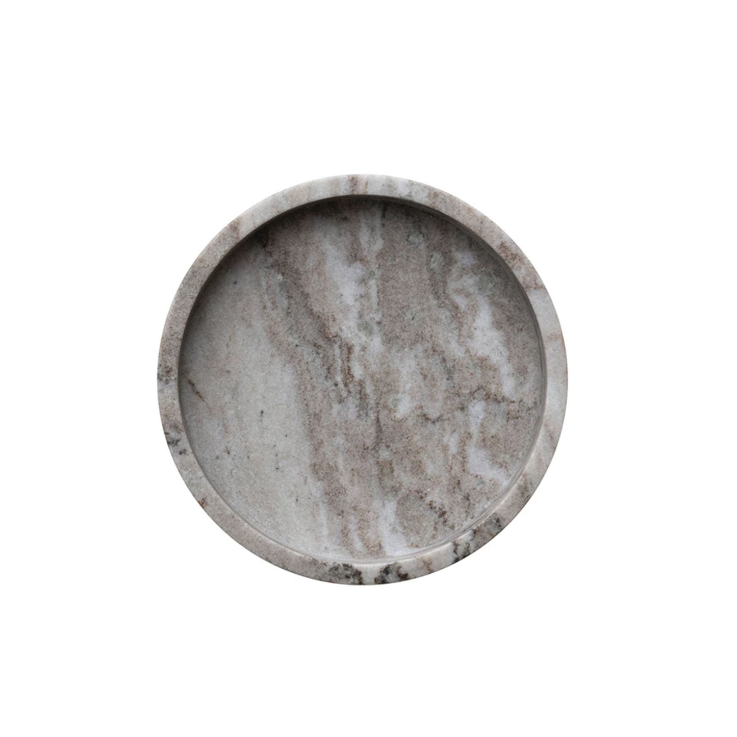 ROUND MARBLE TRAY