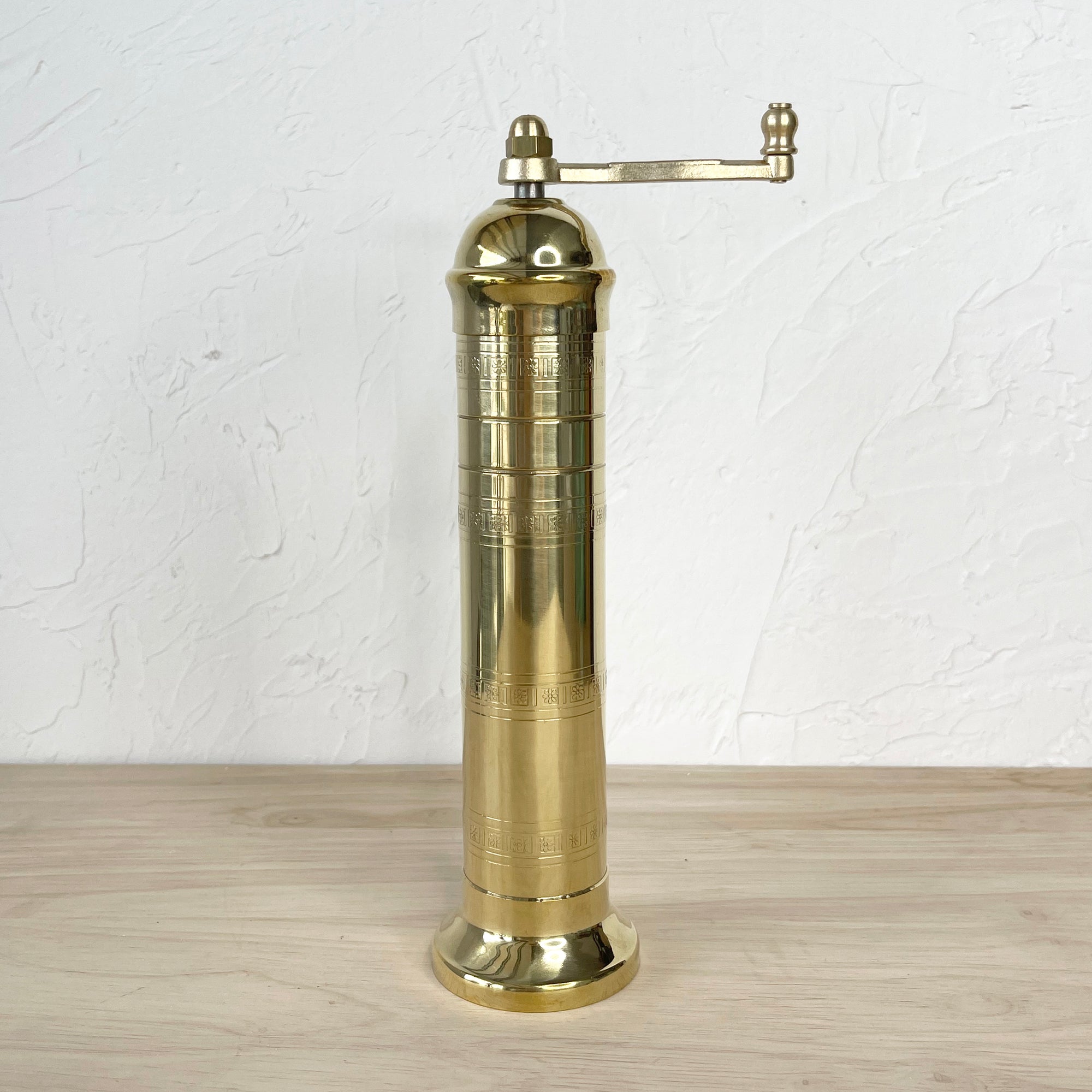 Atlas Brass Salt Mill | 9"