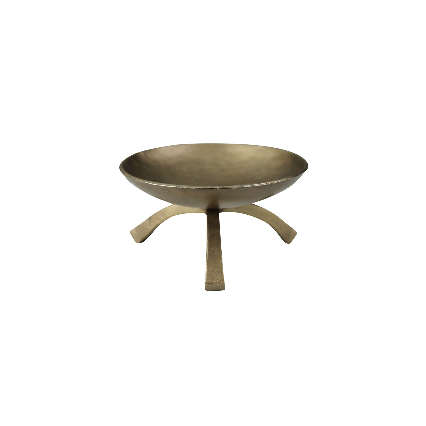 BRASS FOOTED DISH
