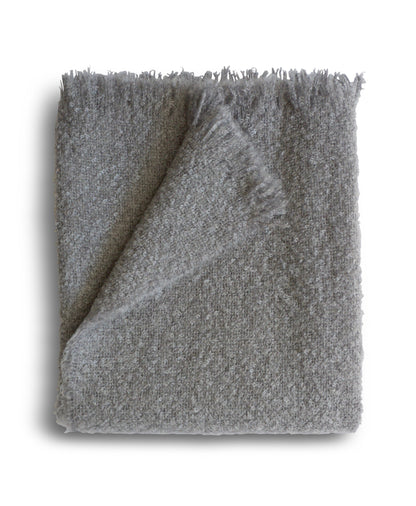 Mohair Bouclé Throws