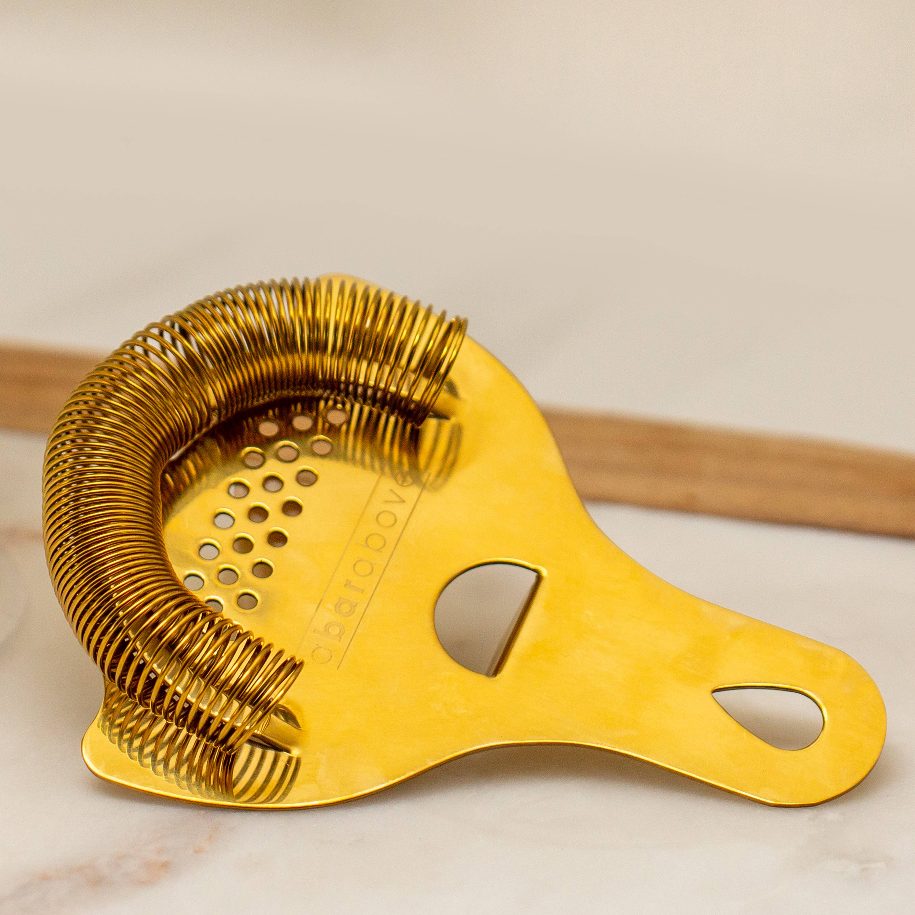 Brass Cocktail Strainer