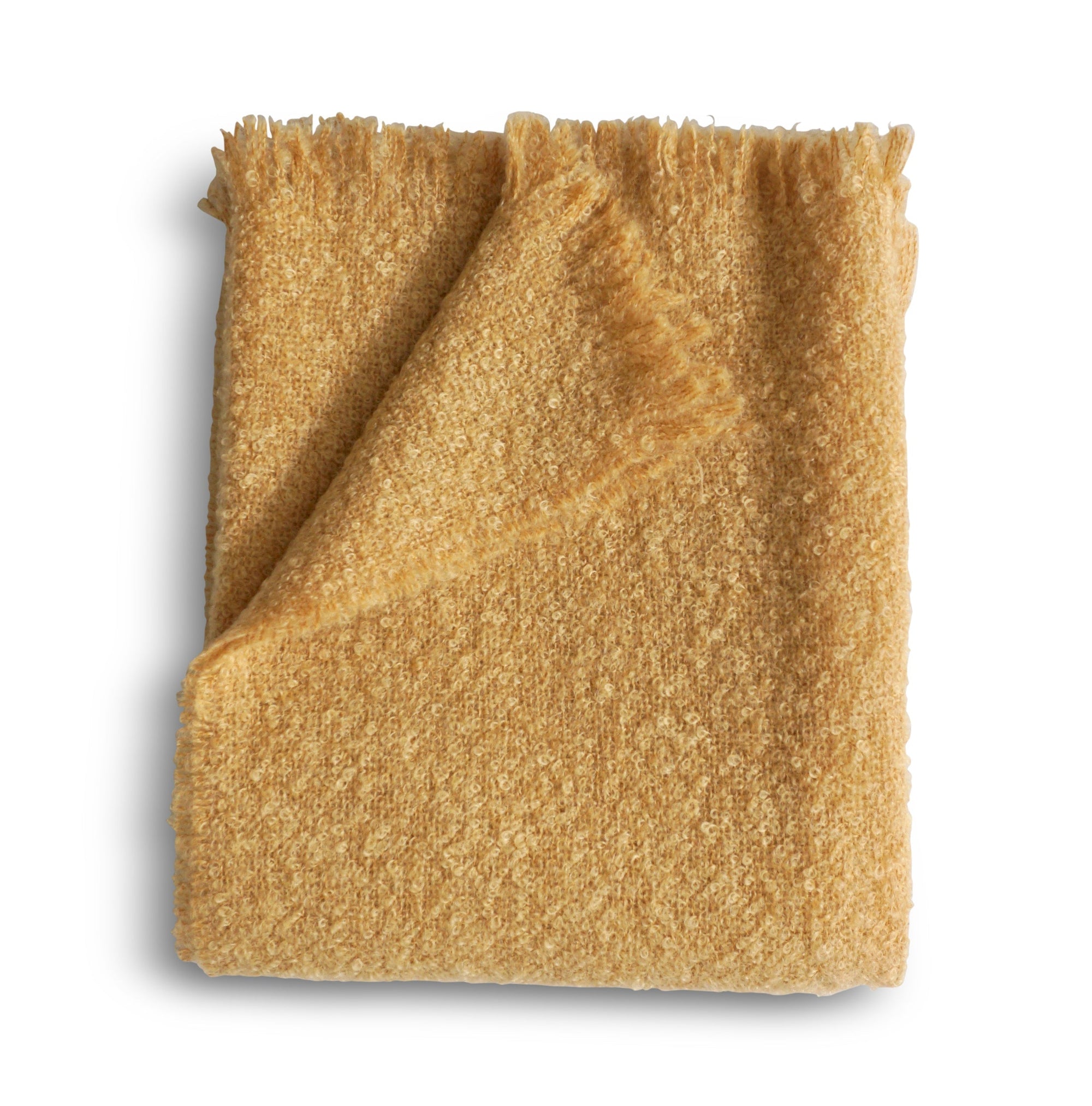 Mohair Bouclé Throws