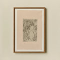 Abstract Portrait Framed Artwork