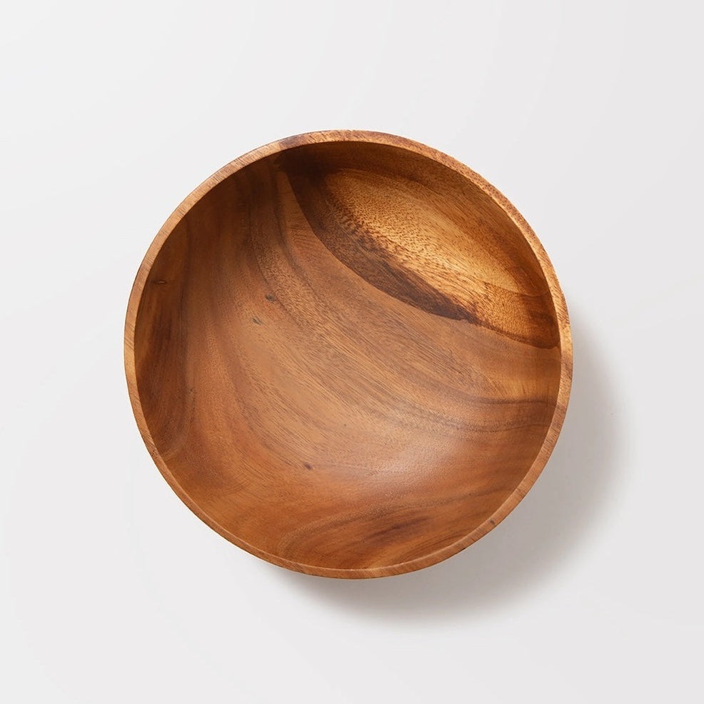 ACACIA WOOD SALAD BOWL