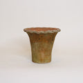 Aged Pie Crust Planter