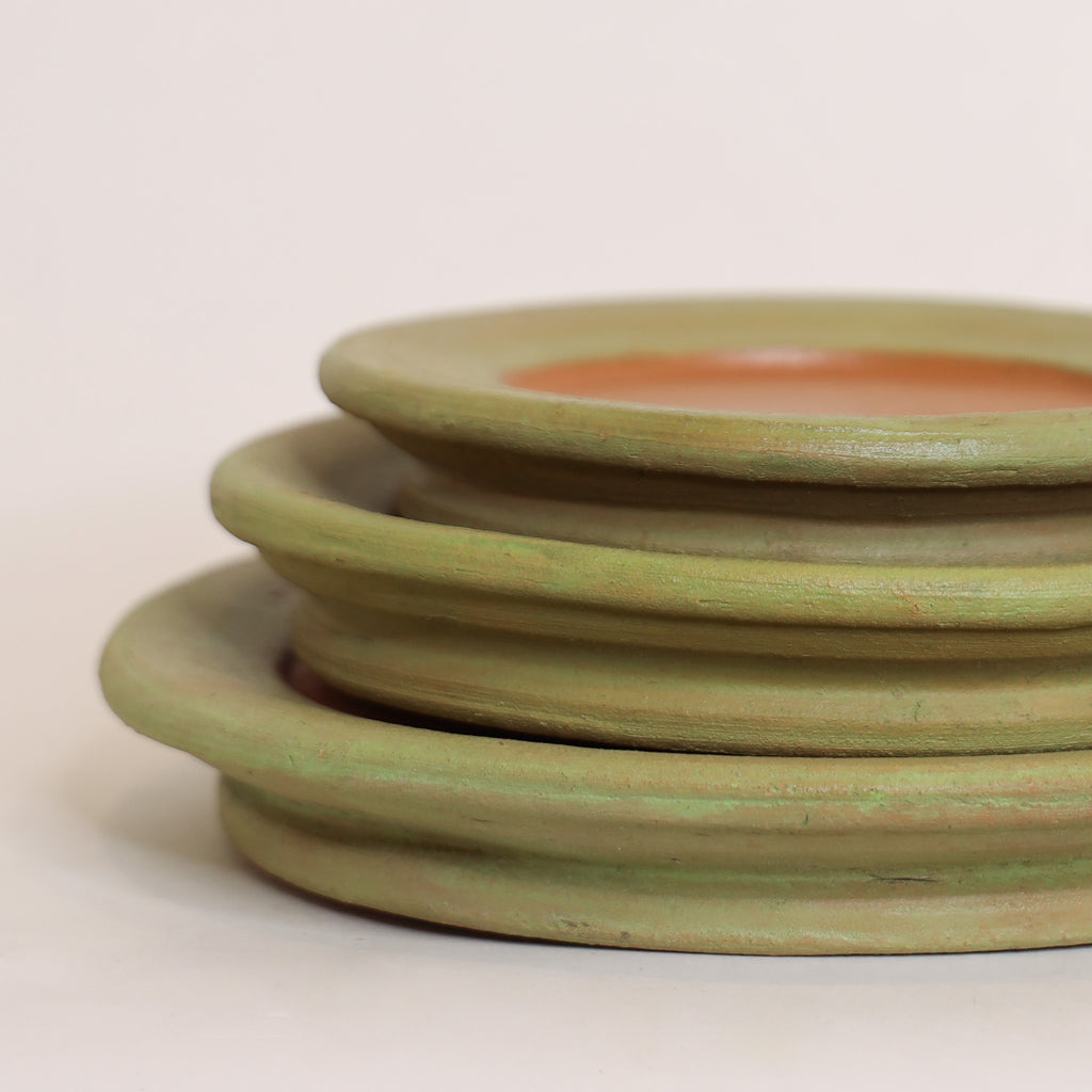 Aged Terracotta Saucer