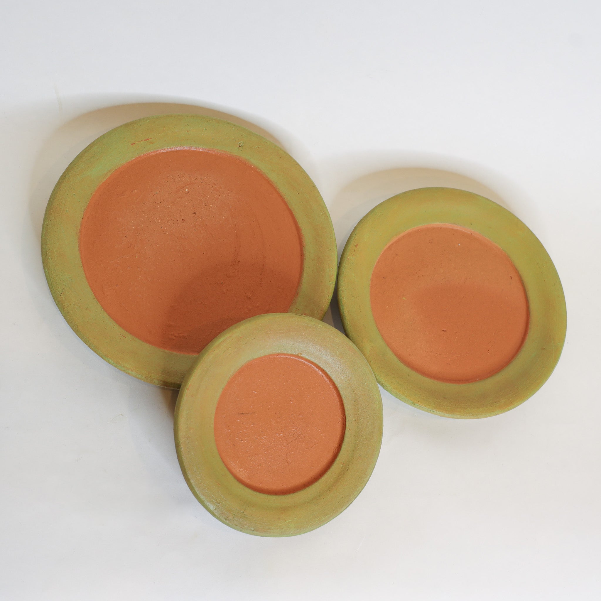 Aged Terracotta Saucer