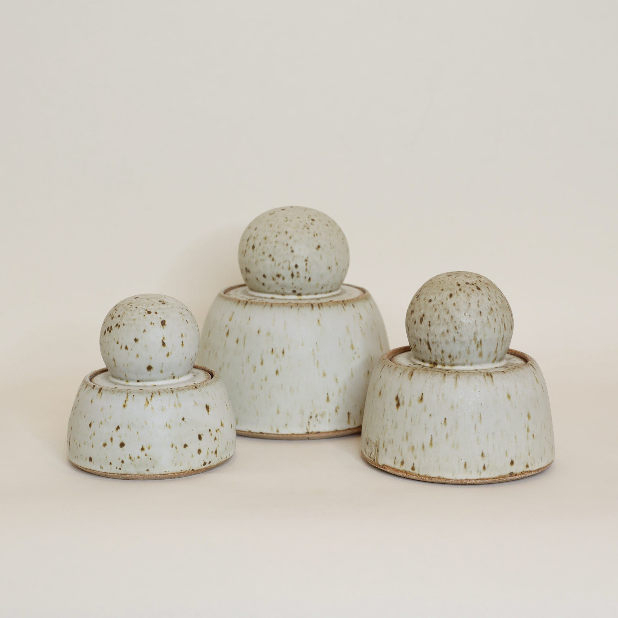 Alabaster Stash Jars