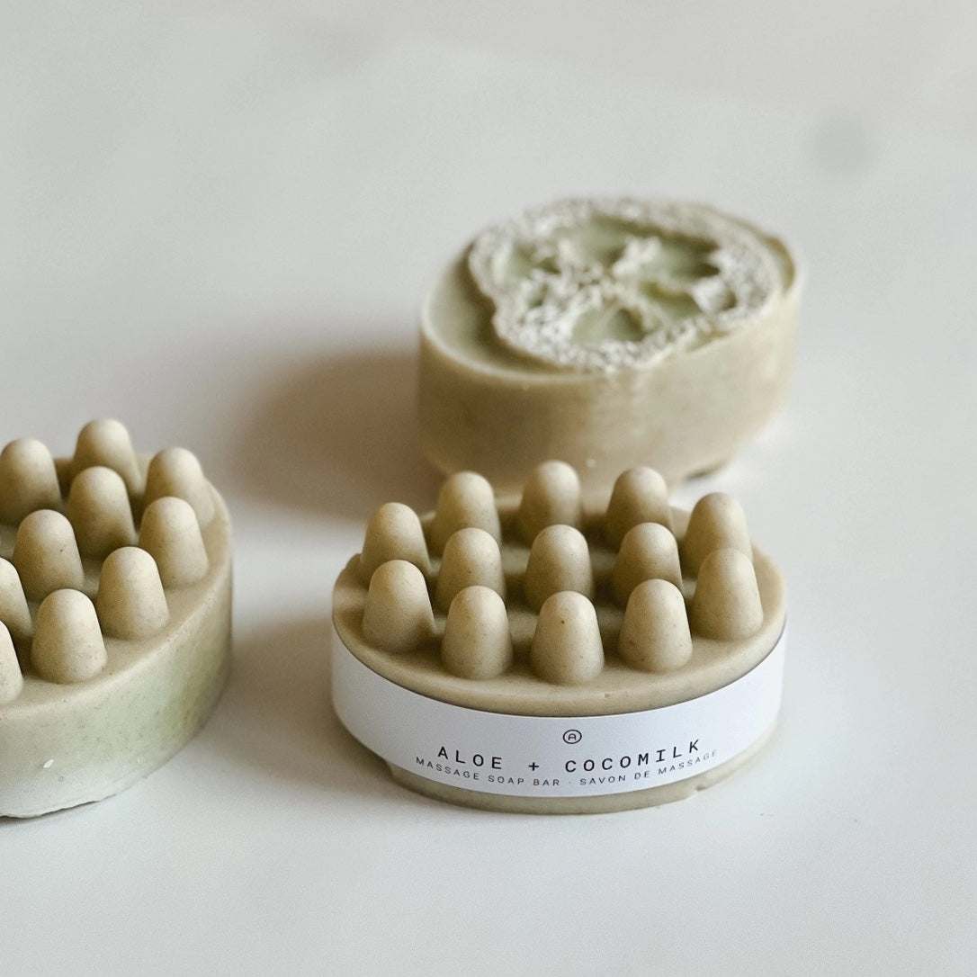 Aloe & Cocomilk Massage Soap Bar
