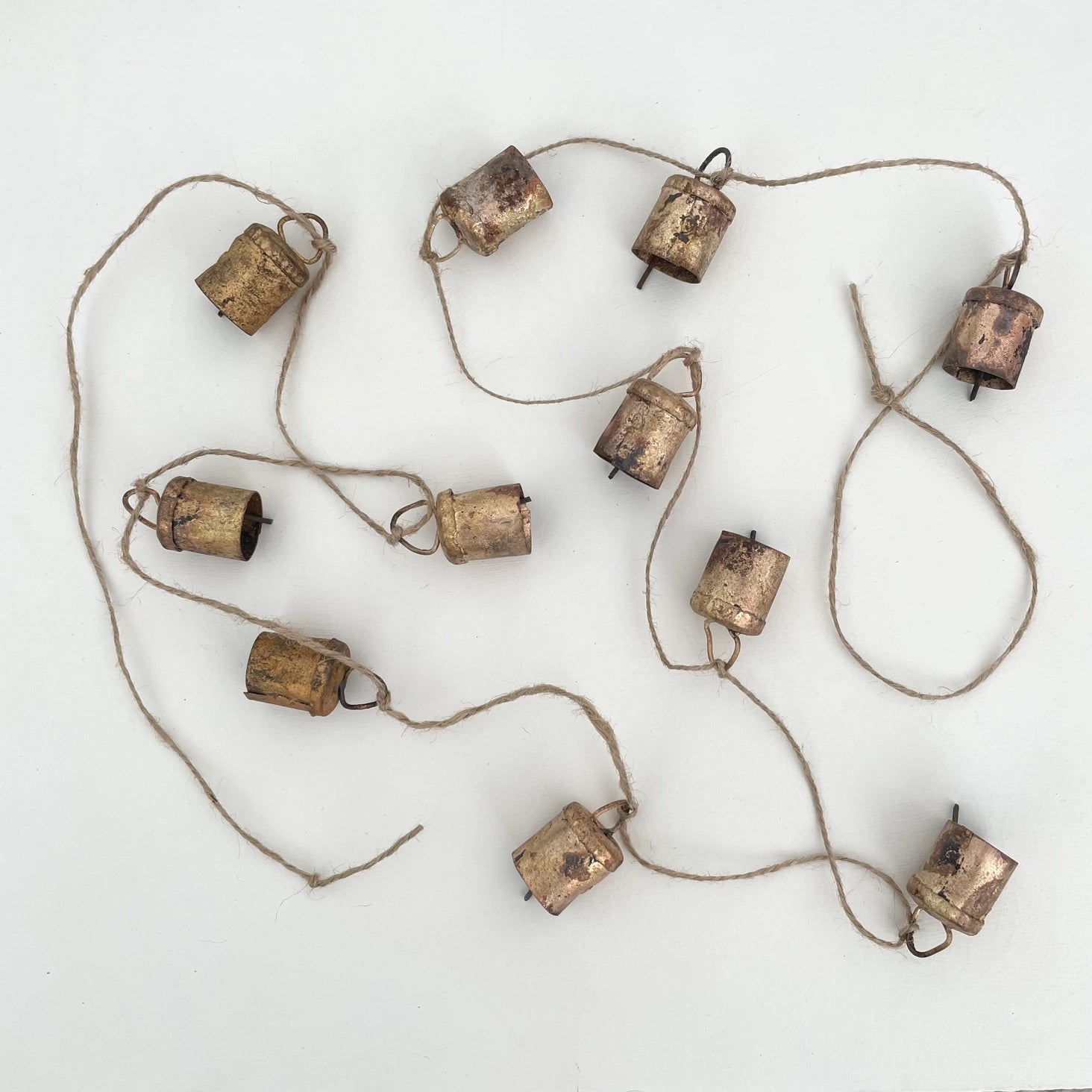 Antique Brass Classic Bell Garland