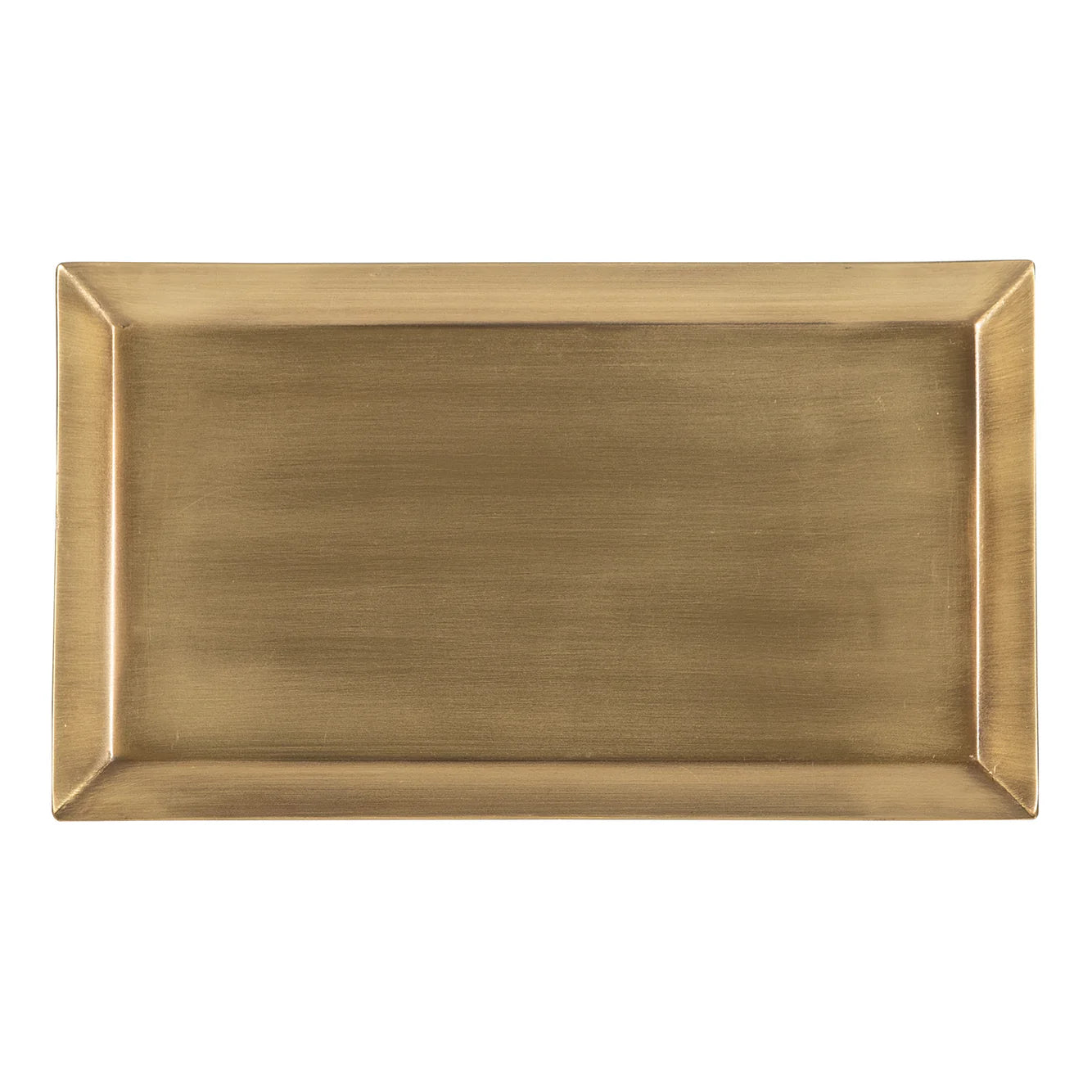 Antique Brass Rectangle Tray