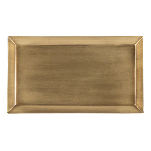 Antique Brass Rectangle Tray