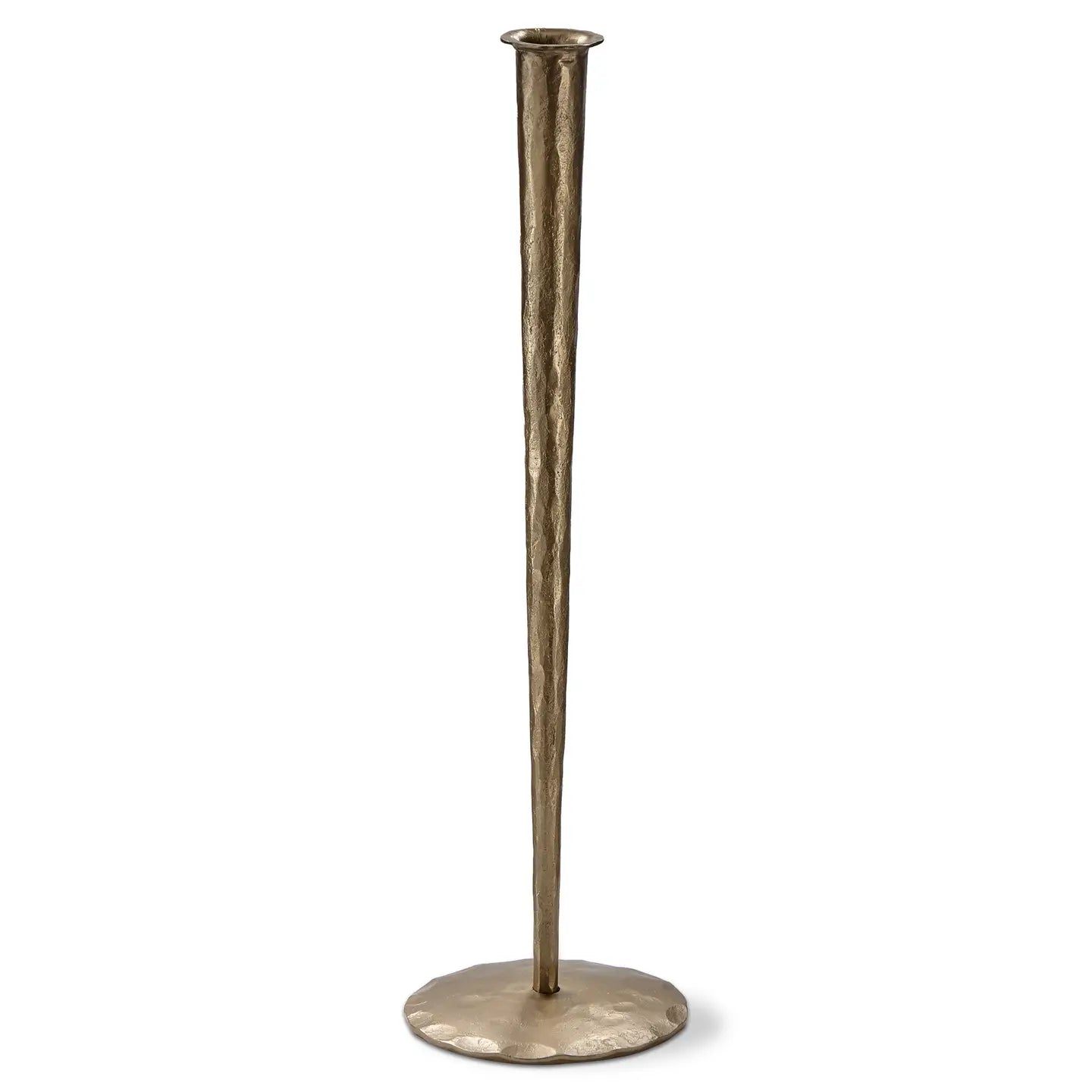 Antique Brass Forged Candle Holders