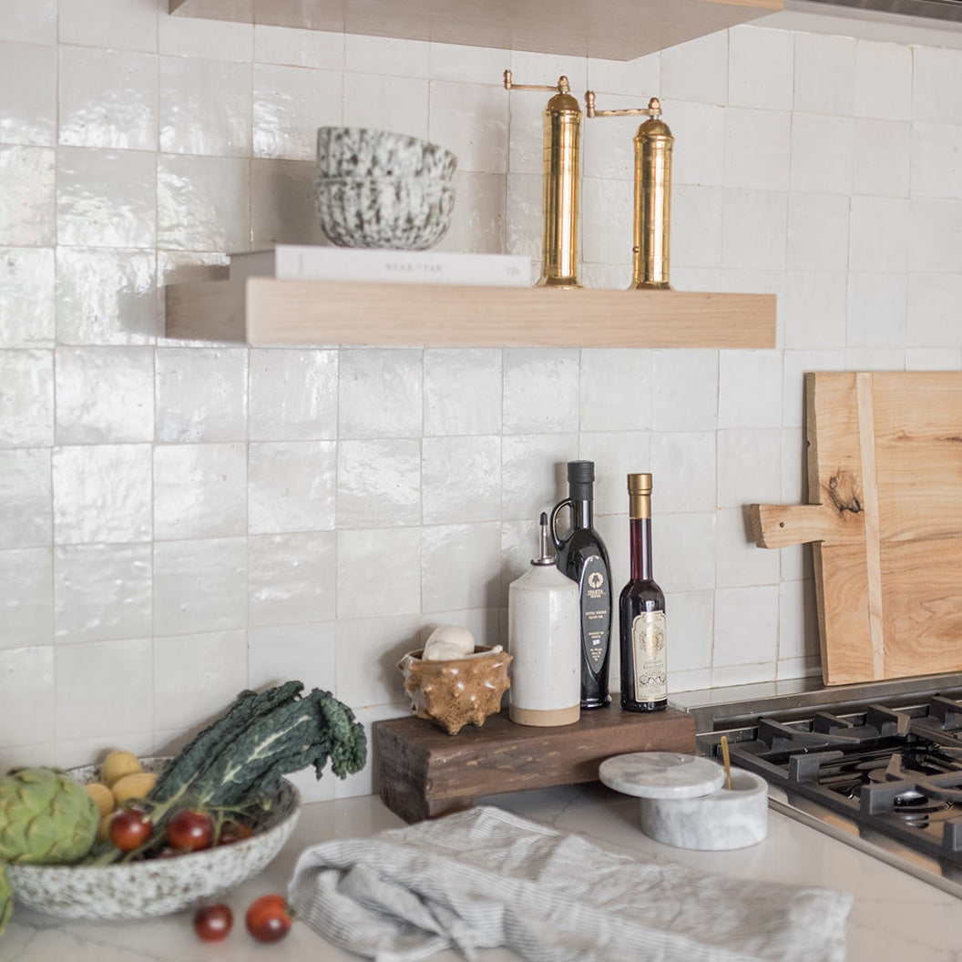 Atlas Brass Pepper Mill | 8"