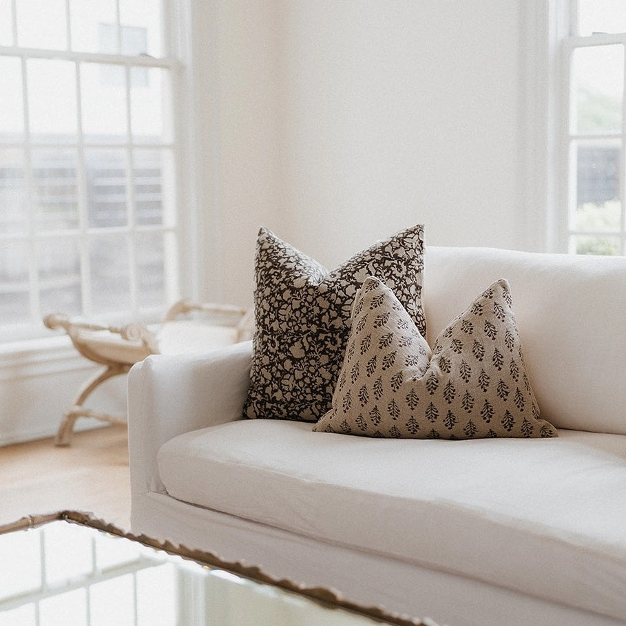 Bayo Block Print Pillow