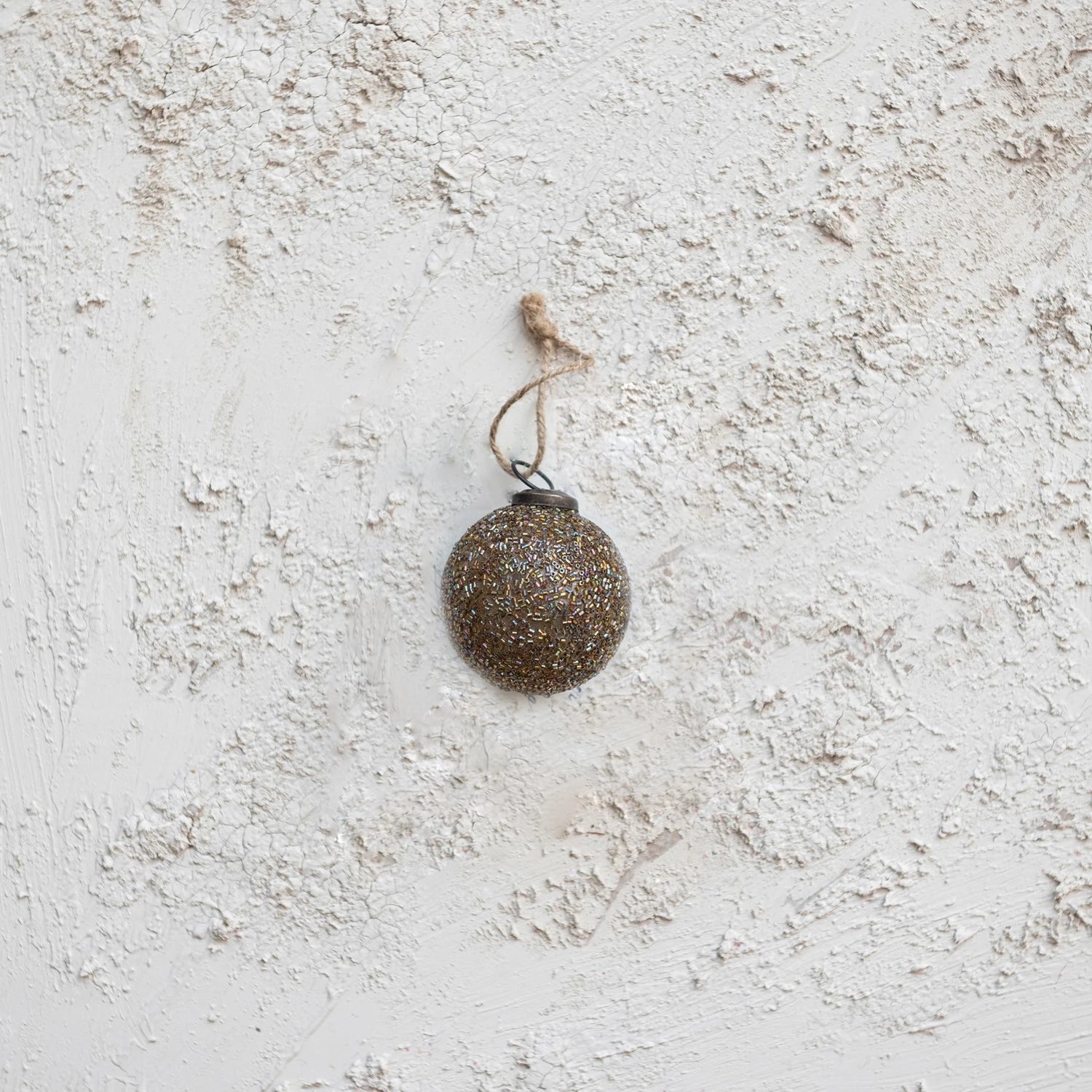 Beaded Glass Ornament