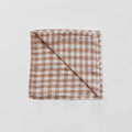 Biscuit Gingham Linen Napkin | Set of 2