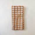 Biscuit Gingham Linen Napkin | Set of 2