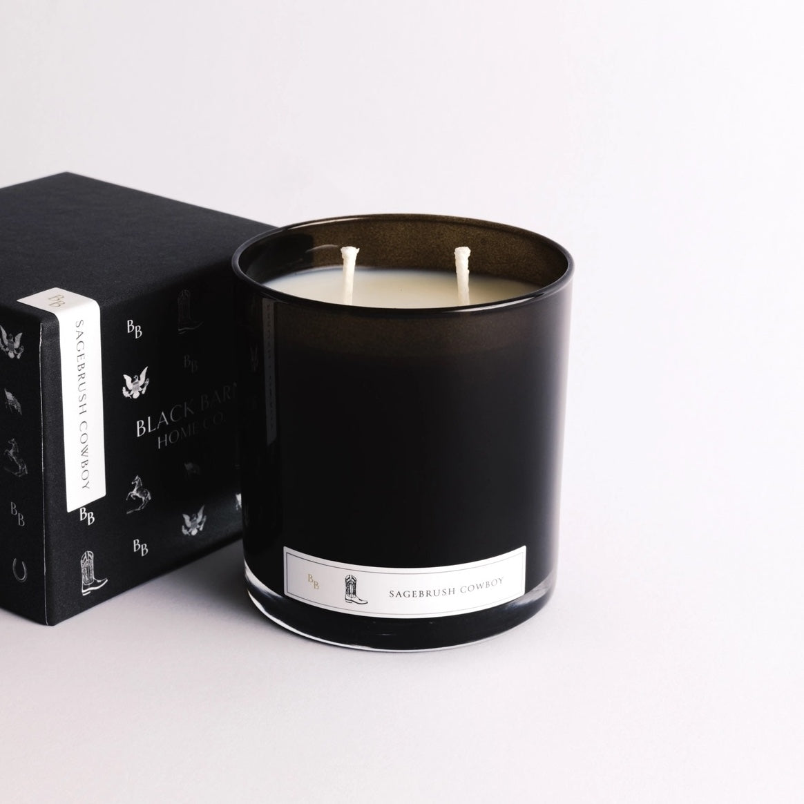 SAGEBRUSH COWBOY CANDLE