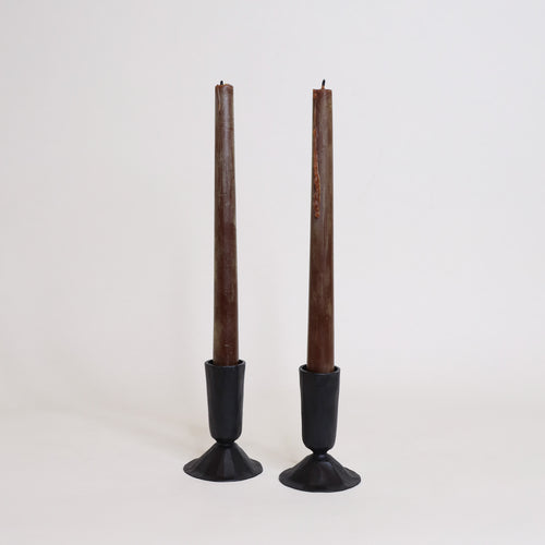 10" Beeswax Taper Candles | Set of 2