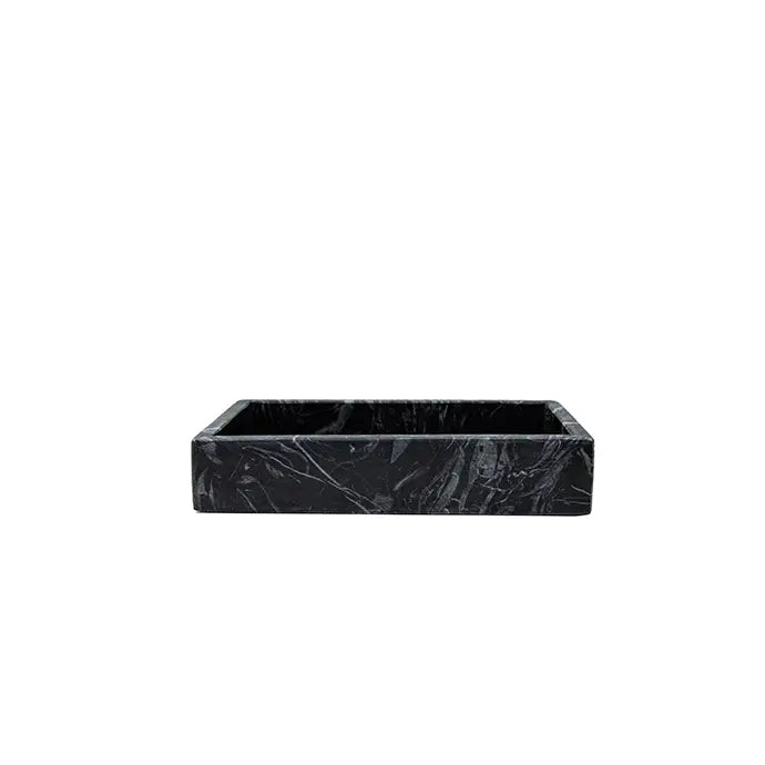 BLACK MARBLE TRAY