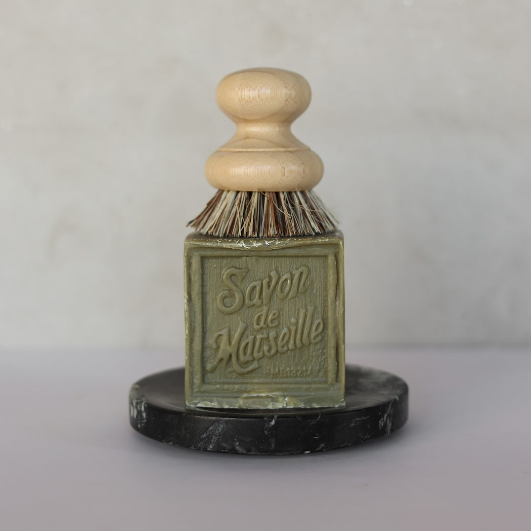 Black Melange Marble Dish