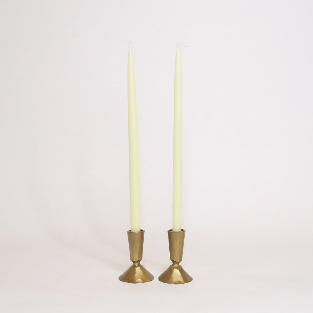 Brass Mini Candlestick Set