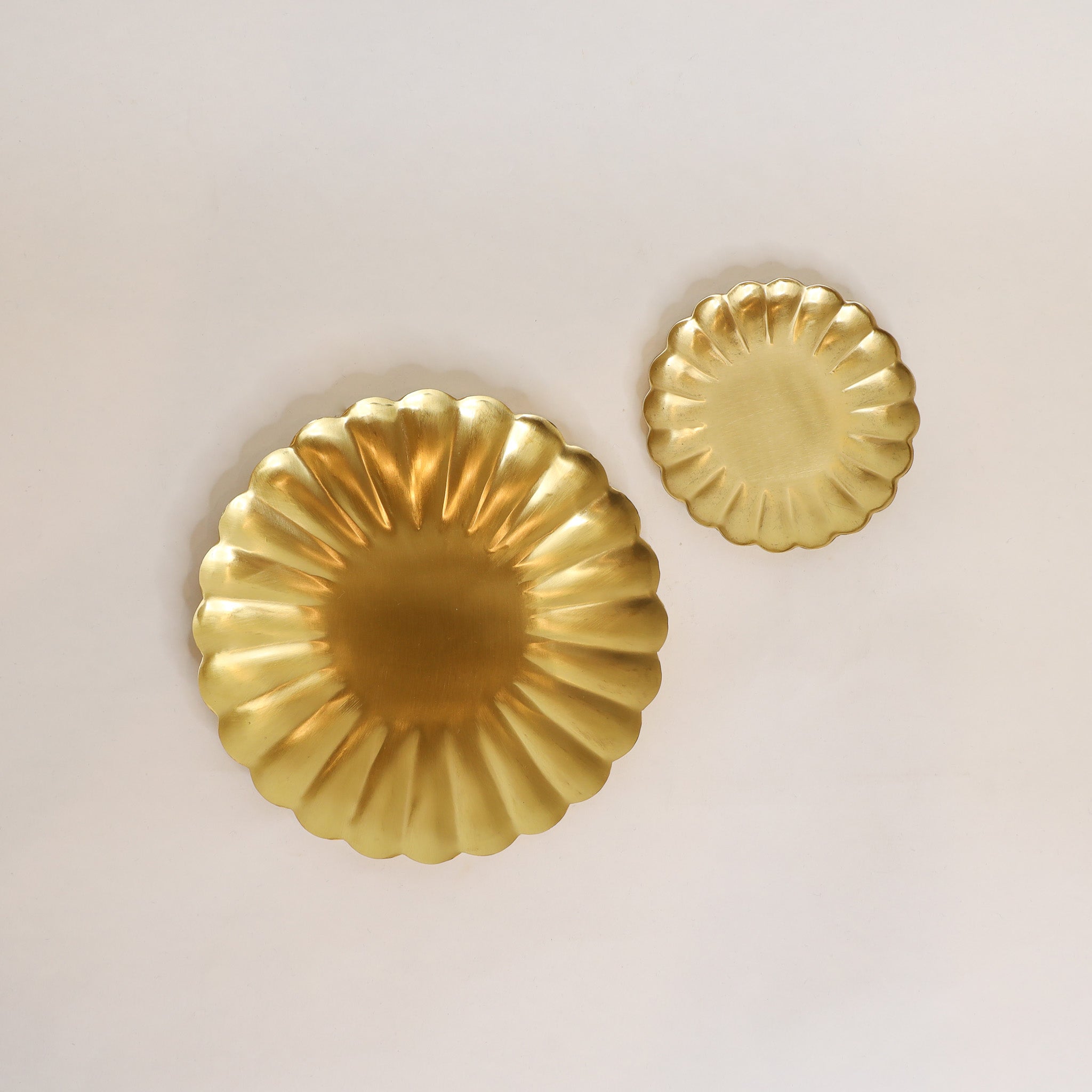 Brass Petal Tray