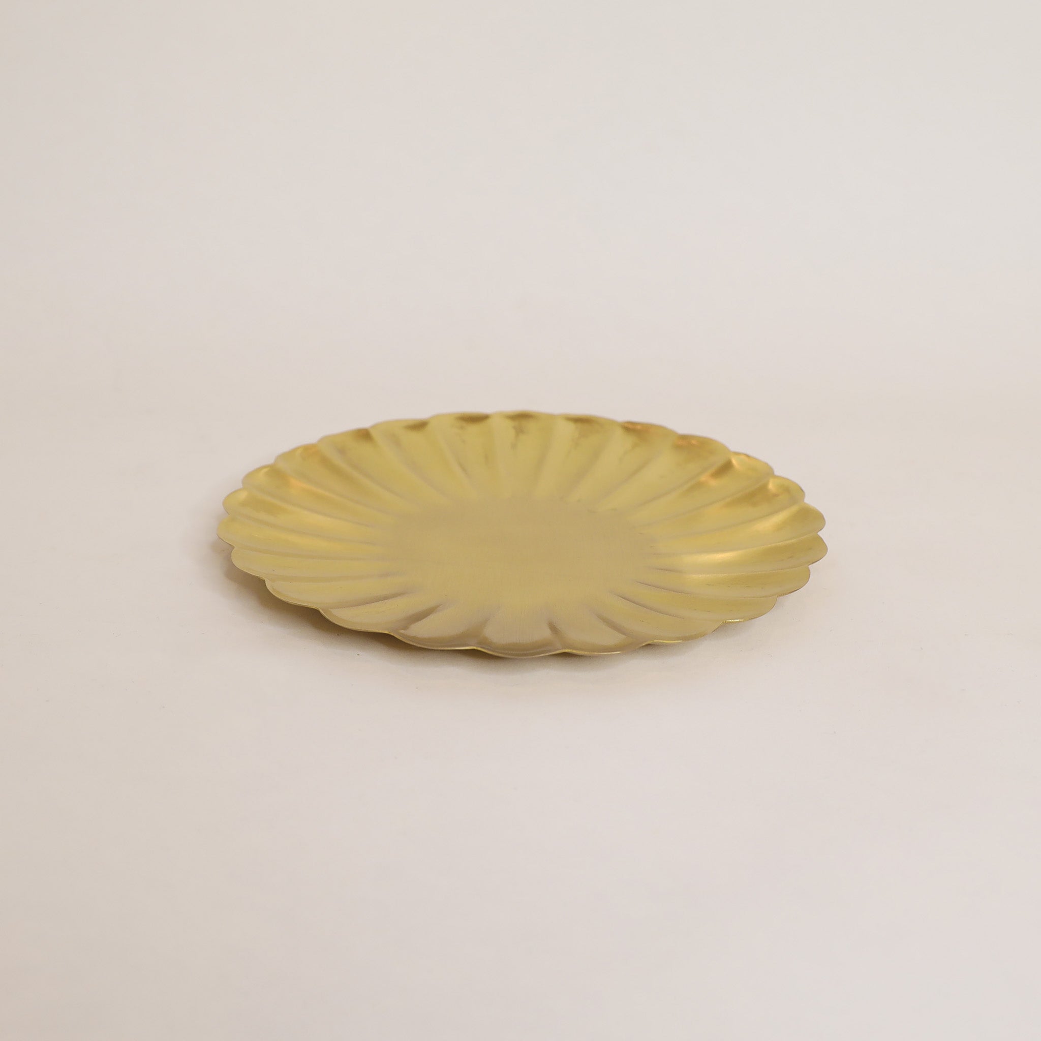 Brass Petal Tray
