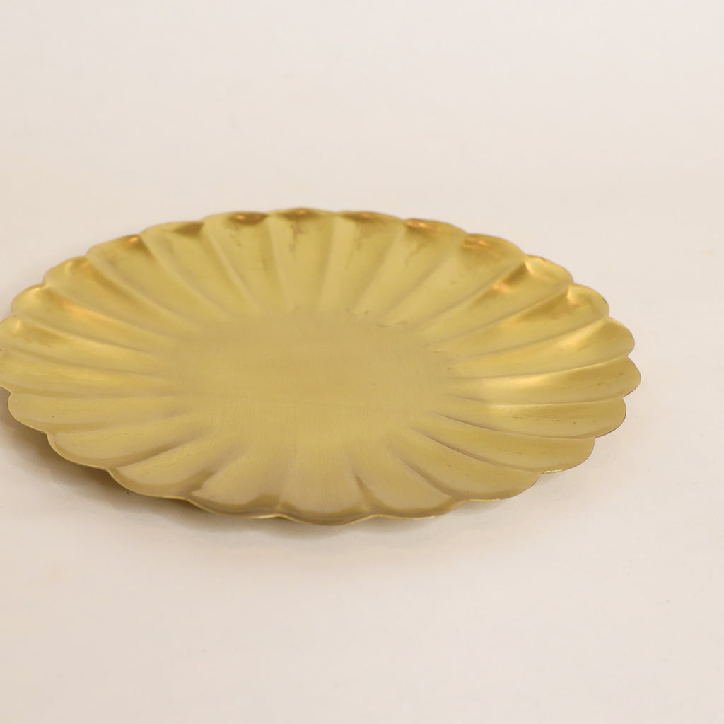 Brass Petal Tray