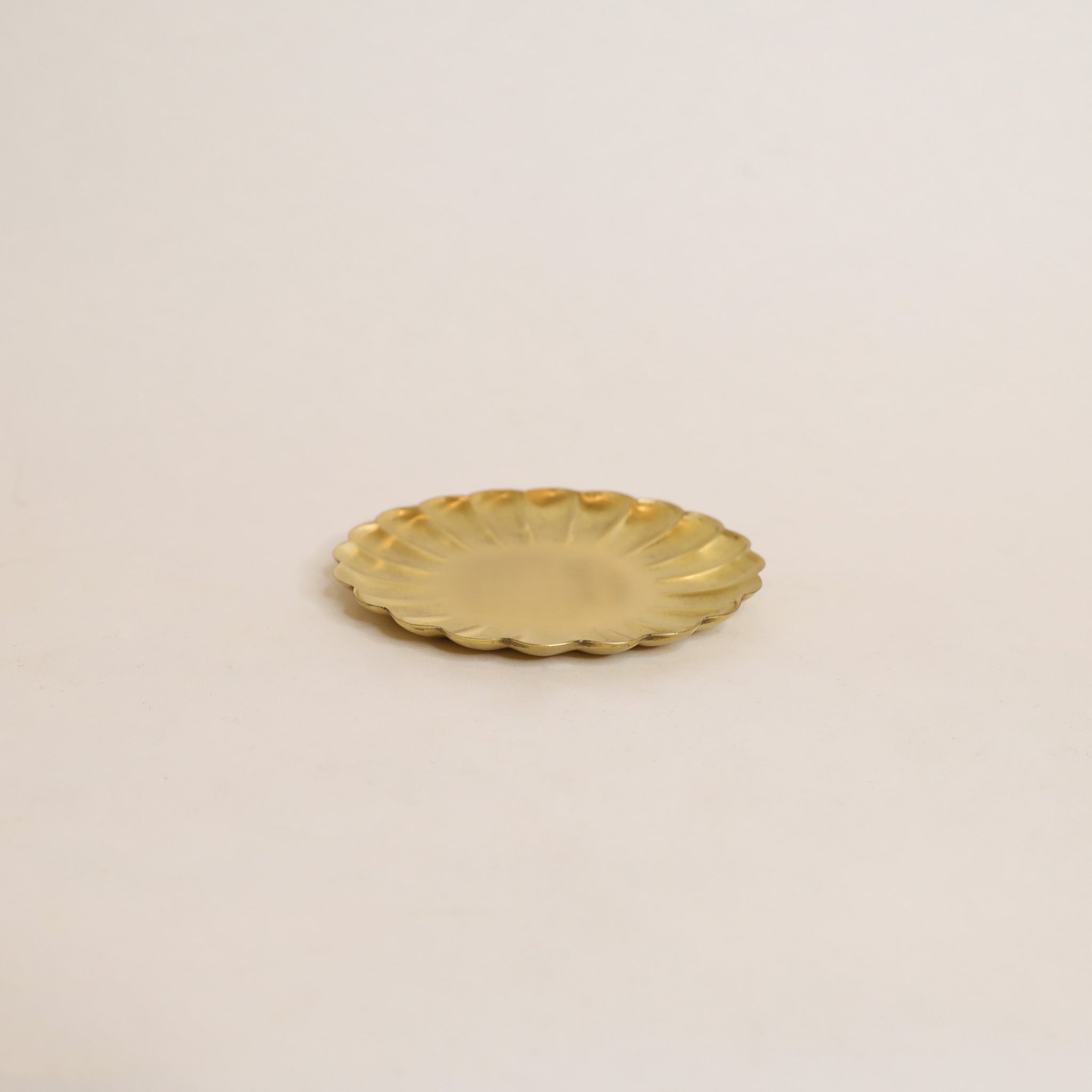 Brass Petal Tray