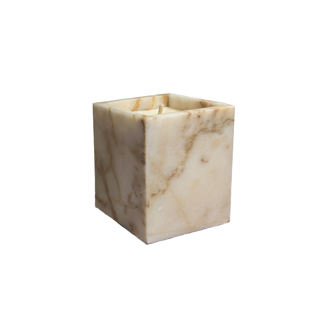 CREMA MARBLE CANDLE