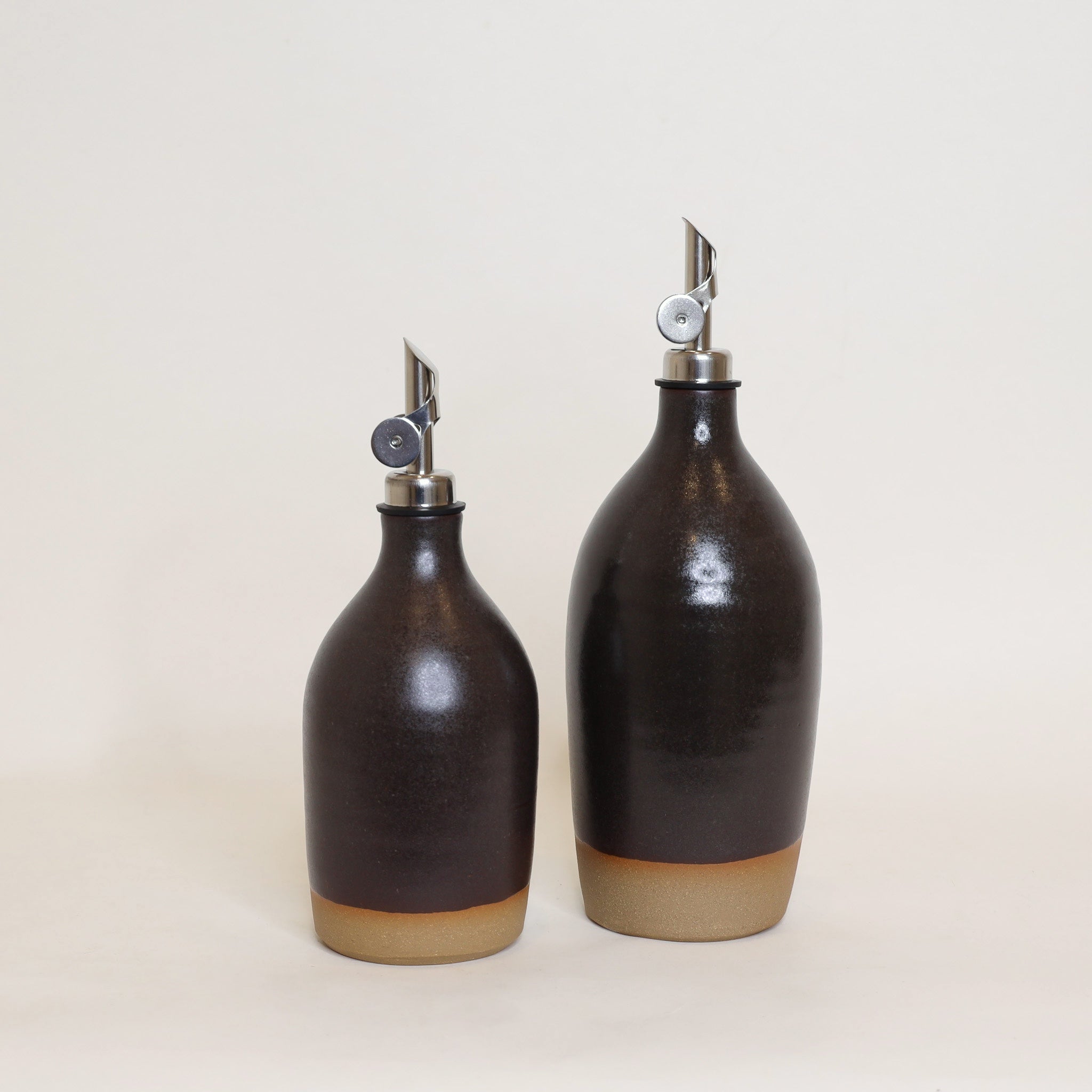Ceramic Oil Bottle | Umber