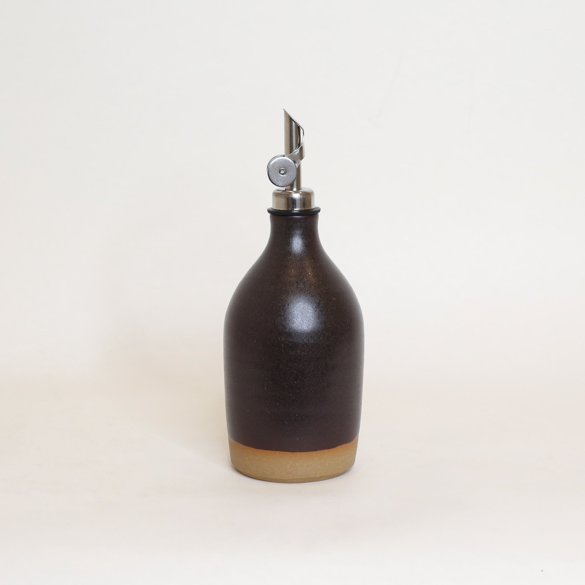 Ceramic Oil Bottle | Umber