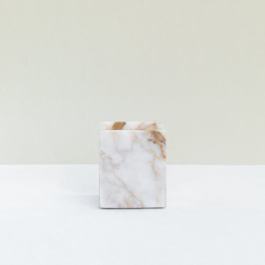 CREMA MARBLE CANDLE