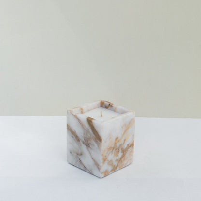 CREMA MARBLE CANDLE