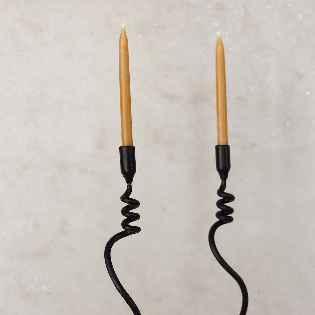 CURLY IRON CANDLESTICK