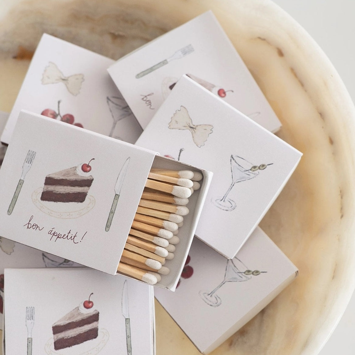 Dinner Party Matchbox