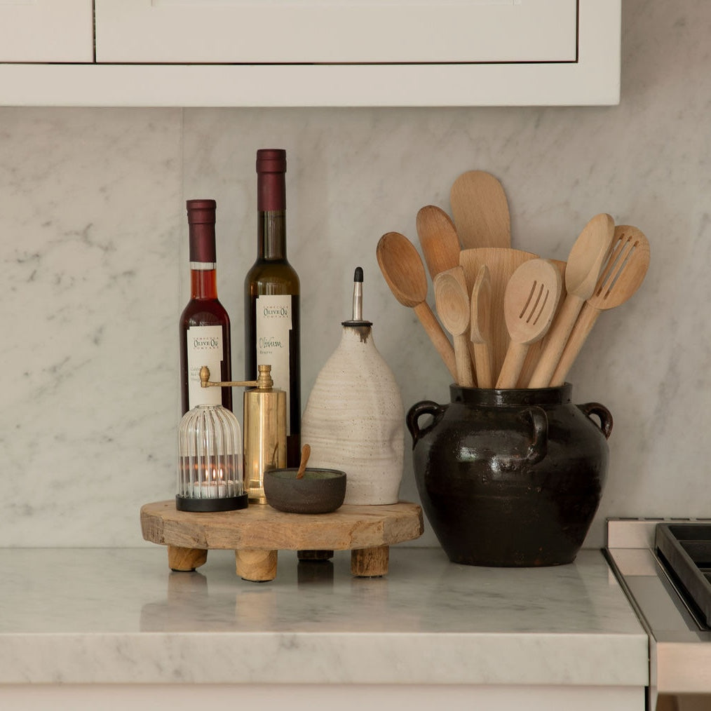 Hand-Thrown Oil Cruet