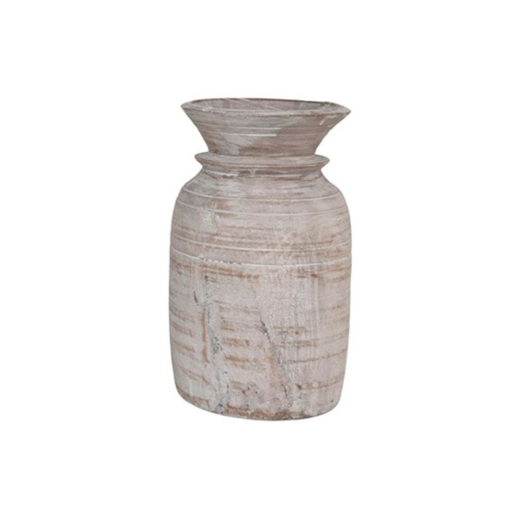 Found Wood Jug