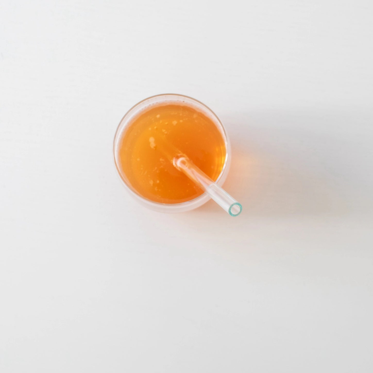 SLIM GLASS COCKTAIL STRAW | 6"