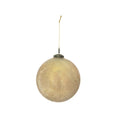 Gold Seeded Glass Ornaments