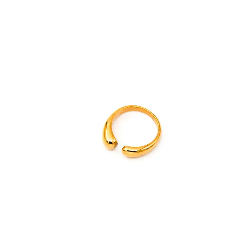 GOLD OPEN WRAP RING