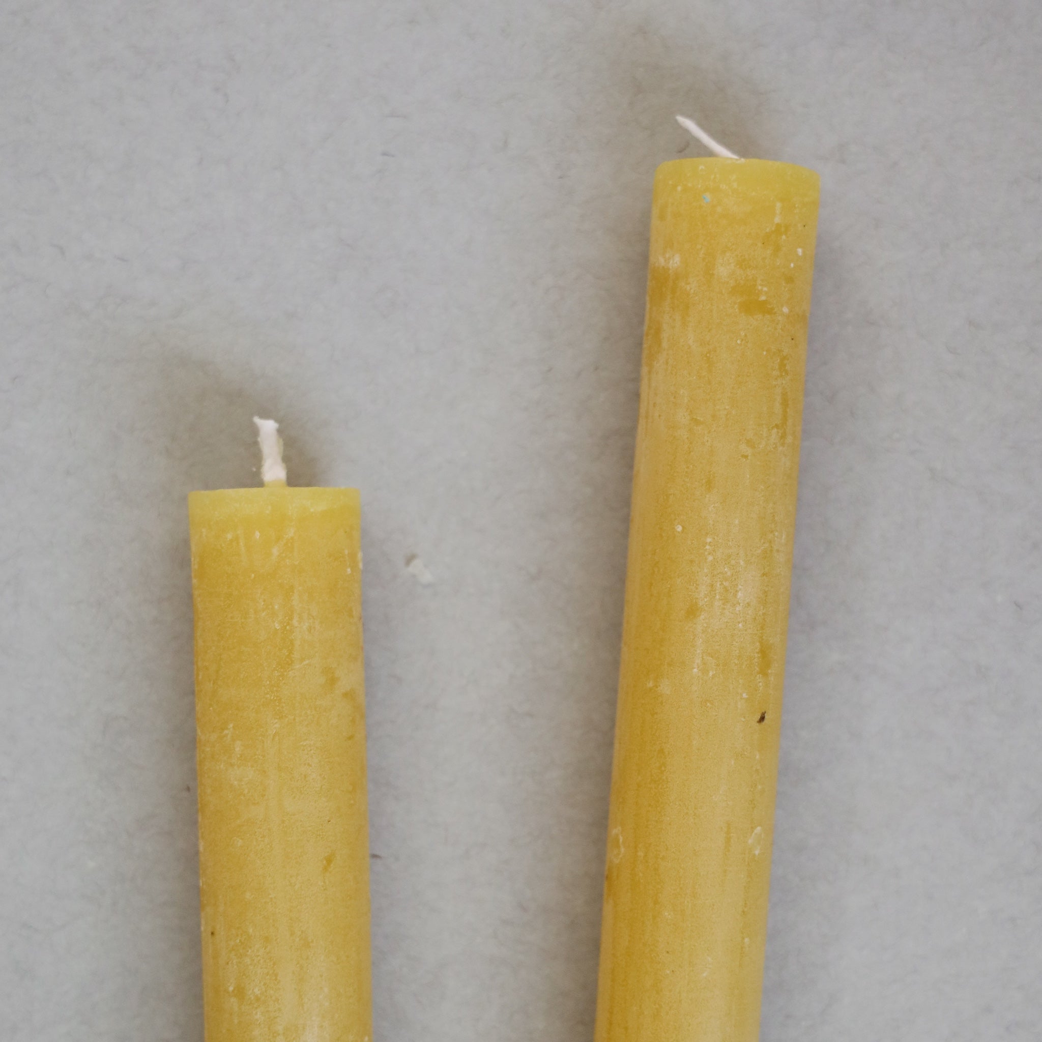 Golden Taper Candles | Set of 2