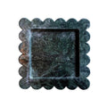 Green Marble Scallop Tray